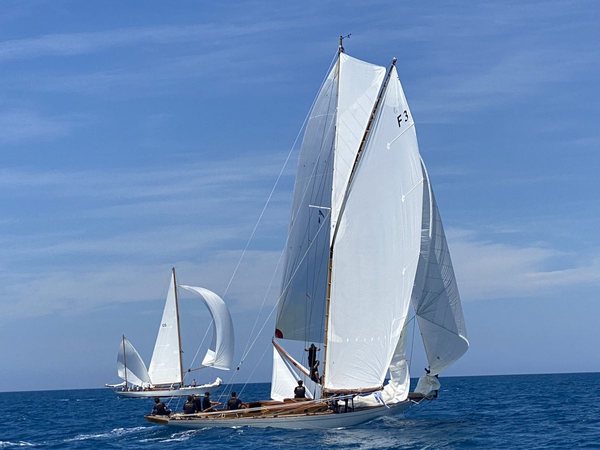 Klassische Yacht