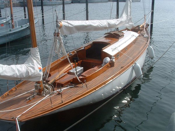 Klassische Yacht