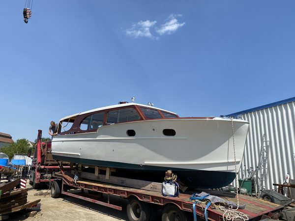 Klassische Yacht