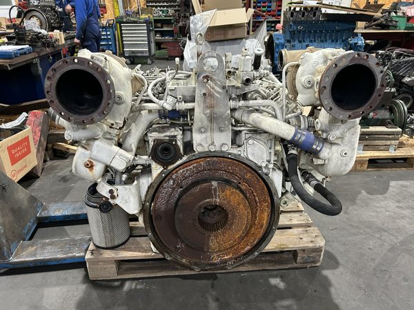 MAN Motor nach Sinkschaden